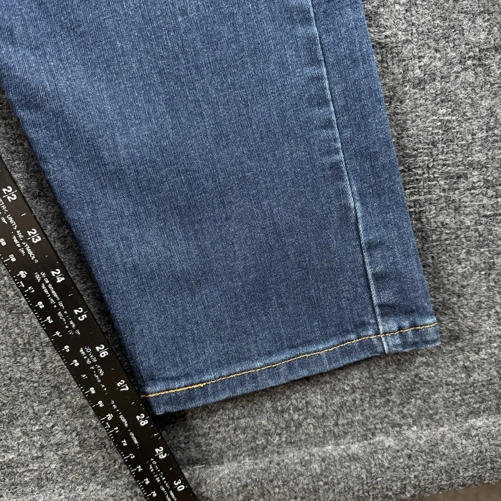 Levis 512 Jeans Men 40x30 Tapered Stretch Blue Denim Classic Red Tab EUC